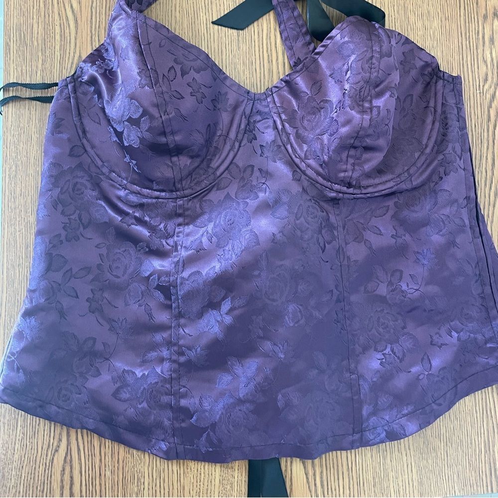 Gorgeous Purple Corset Top